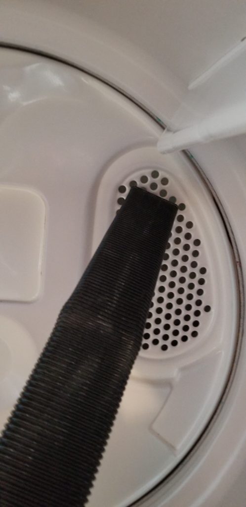 Preventative maintenance, clean inside of dryer